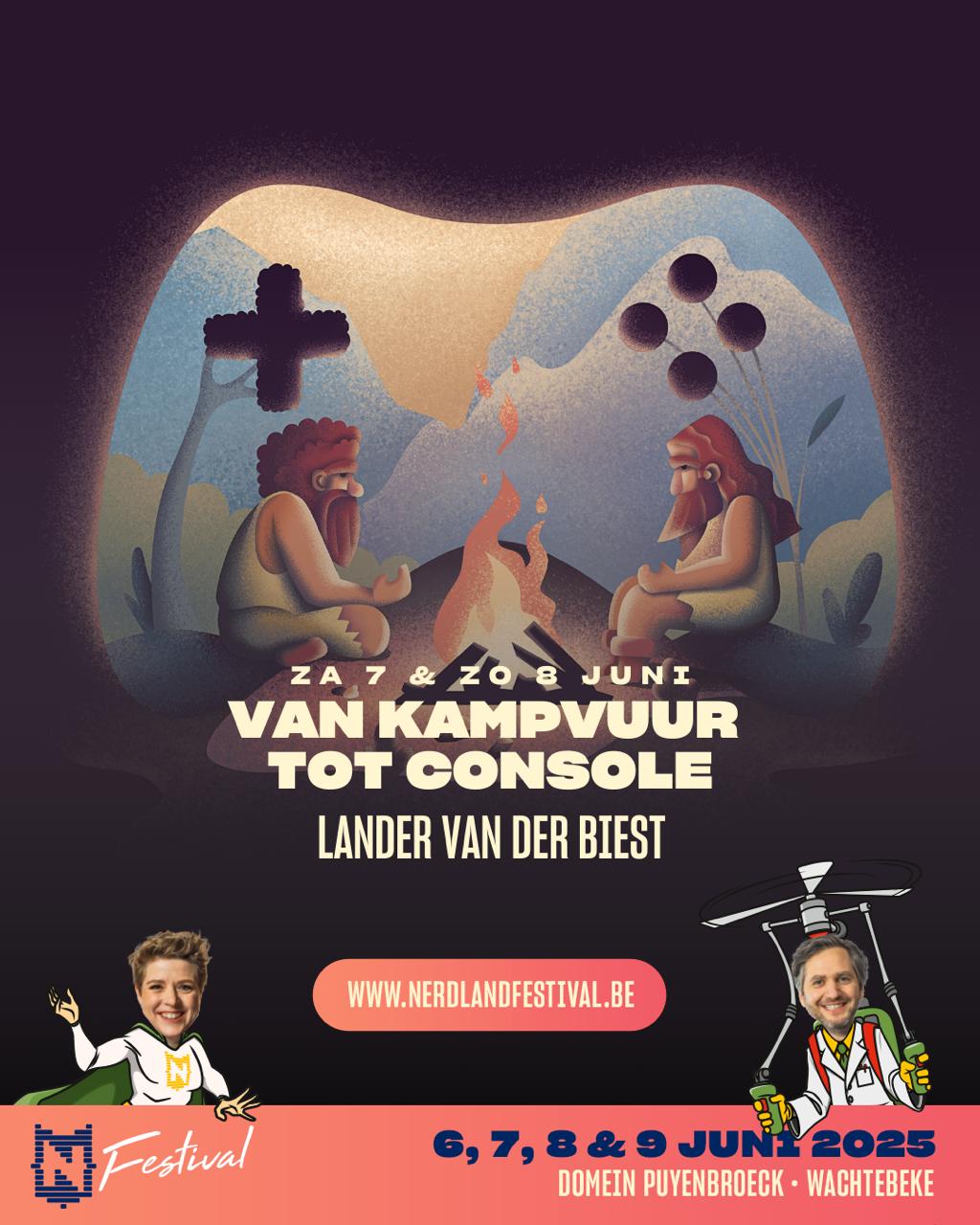 Van kampvuur tot console Nerdland